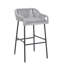 Set Of 2 Outdoor Patio Rope Barstool-563940374