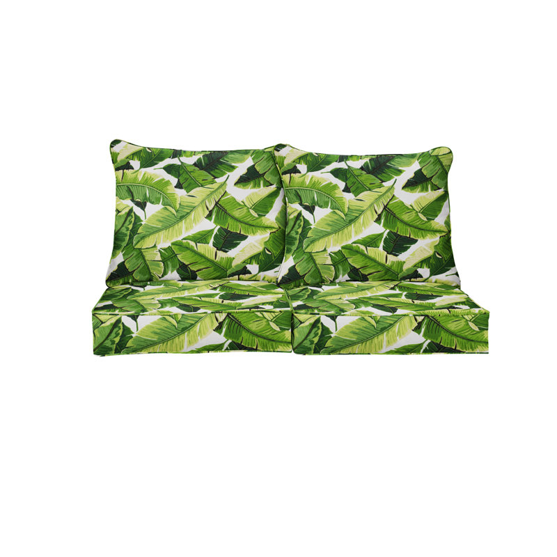 Coussin intérieur/extérieur pour causeuse d'amour, H 5 po x l 23 po x P 25 po