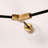 Floridor 6-Light Black and Gold Modern Sputnik Semi Flush Mount Mini  Chandelier