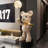 Creamy Style Violent Bear Floor Ornament