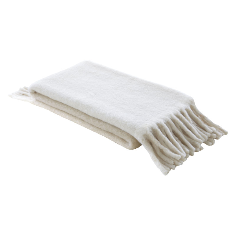 LAURA ASHLEY BRONWEN NATURAL 130X170CM THROW
