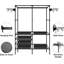 Adaya 108cm Clothing Rack