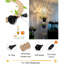 Luminaire suspendu à 3 niveaux Boho
