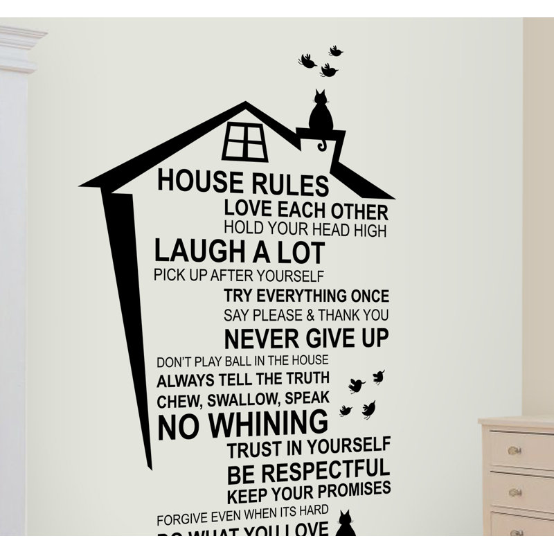 Non-Wall Damaging Wall Decal