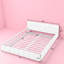 Upholstered Bed with Thick Fabric, Floor Bed-110263131-122101725-122900078
