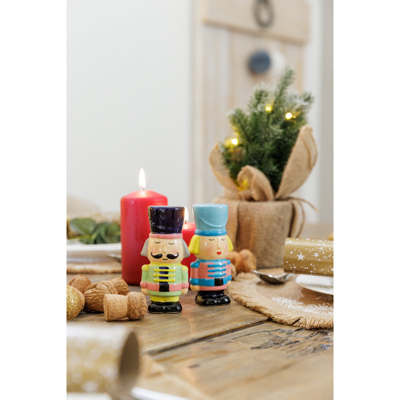 KitchenCraft The Nutcracker Collection Salt and Pepper Shakers