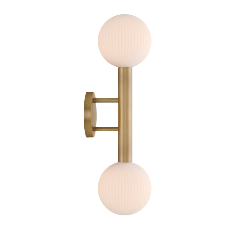 2 LIGHT WALL SCONCE