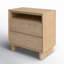 Table de chevet 2 tiroirs Soleil-1639276302