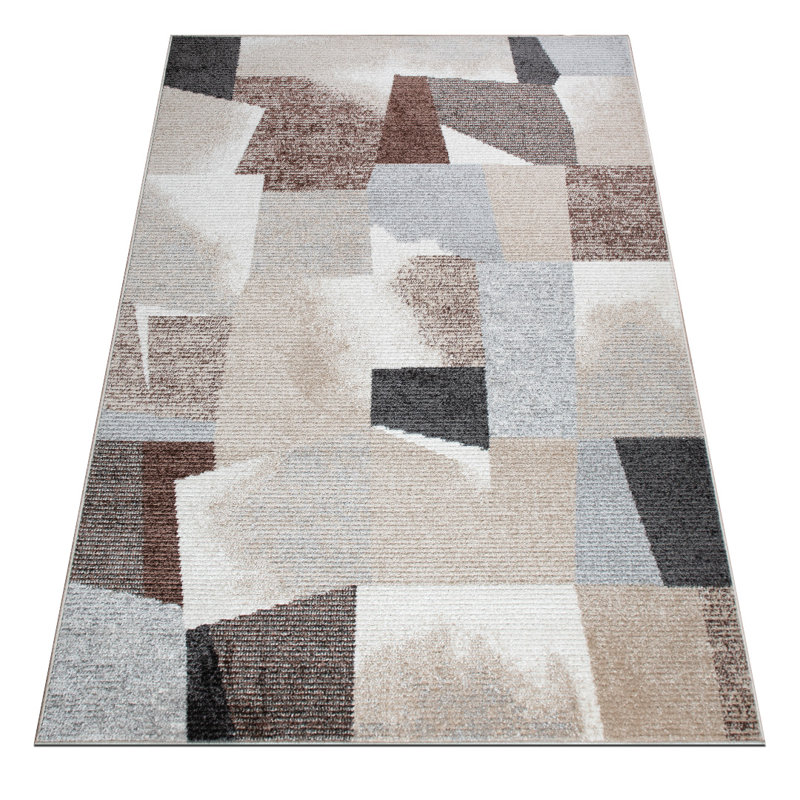 Cambon Patchwork Area Rug, Rectangle 60 x 110cm