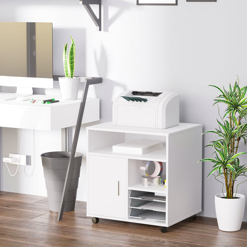 Omarionna 60 cm W Filing Cabinet, White