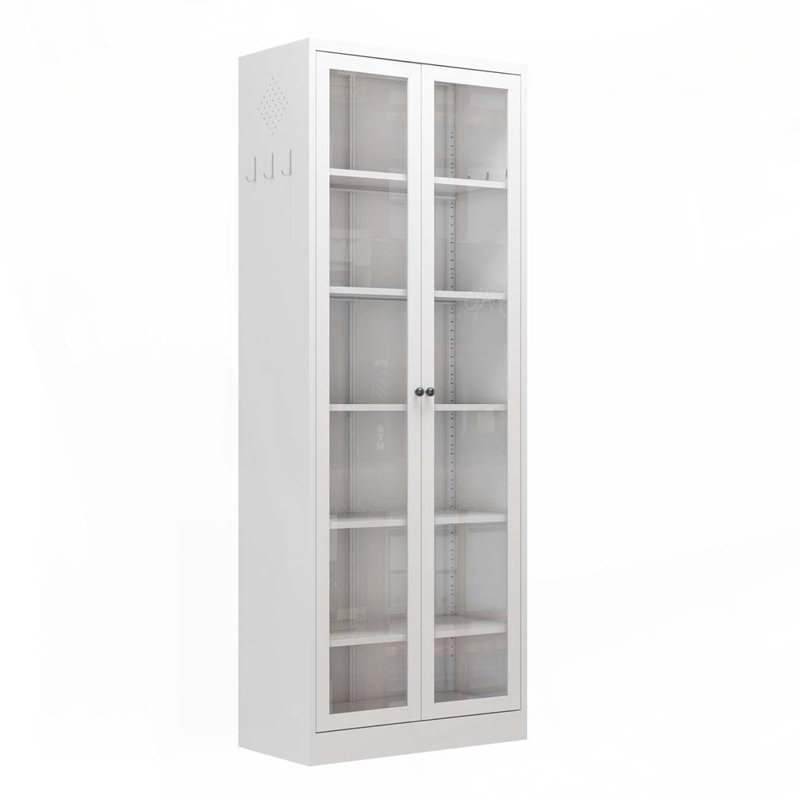 Armoire de rangement de 72 po de hauteur avec 5 tablettes réglables