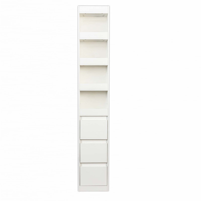 Armoire de rangement H 70,87 ", Blanc