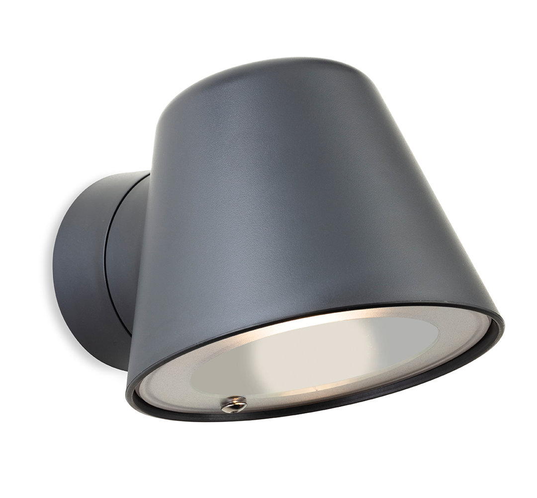 10cm H Outdoor Armed Sconce