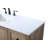 Soma 54'' Single Bathroom Vanity with Engineered Marble Top-670993516