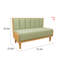 Banc rembourré en similicuir Modern Modern
