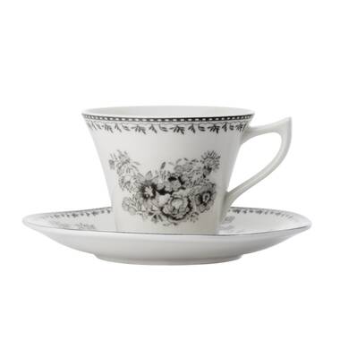 Oneida White 6 oz. Porcelain Tea Cups (Set of 48)