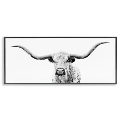 Impression sur toile, "Longhorn" par PHBurchett
