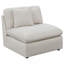 Canapé modulaire rembourré 6 pièces Greeley Ivory