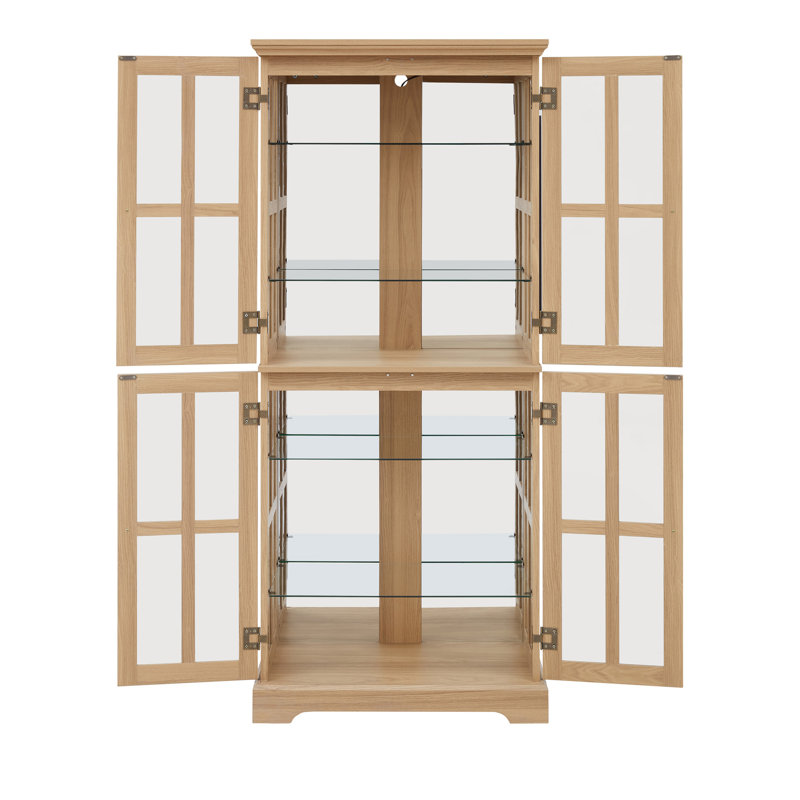 Vitrine Curio, Chêne