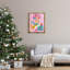 "Be Merry Sourire Puppy Gift" par Be Ni La - cadre flottant, impression sur toile-840317400-840317399