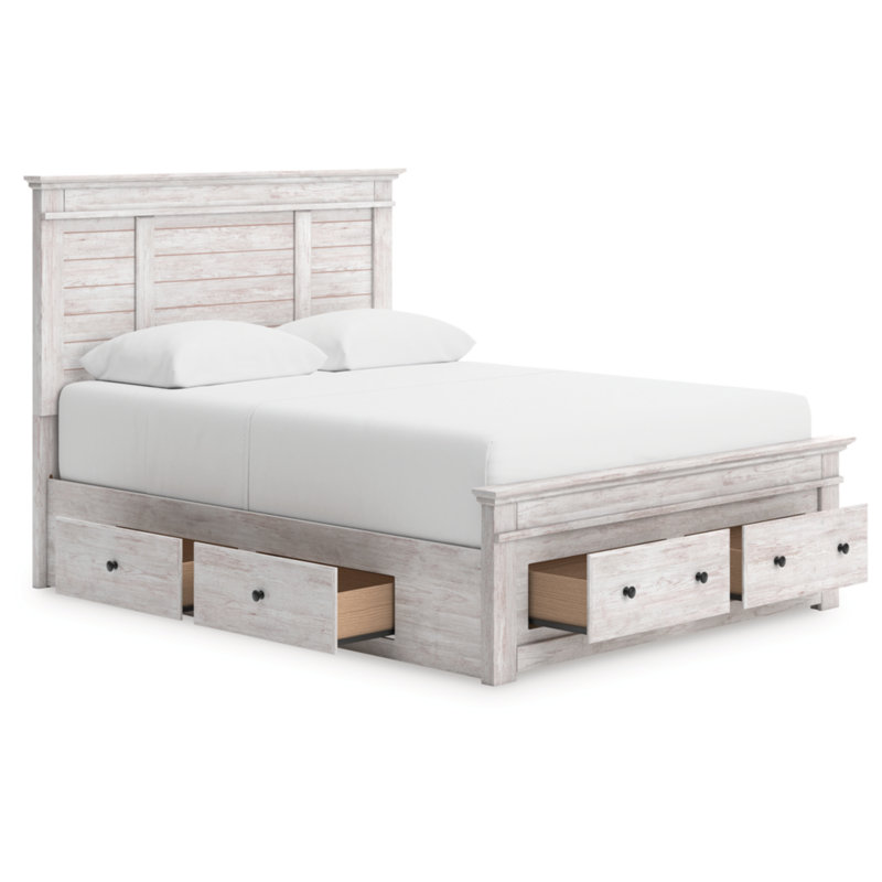 Jaekob Queen Panel Storage Bed