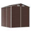 Brenyn Garden Shed 191x215x198 cm Galvanised Steel-1536639240