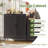 Metal Storage Cabinet With 2 Doors And 2 Adjustable Shelves, Steel Storage Cabinet-1967456420