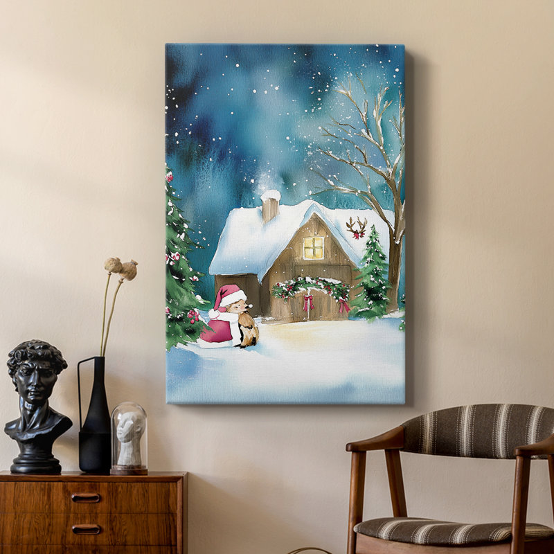 Fêtes de Noël, art DCCLXIX - galerie Cavas sur mesure, H 36 po x l 24 po