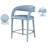Sylvester Faux Leather Counter Stool-2102425214