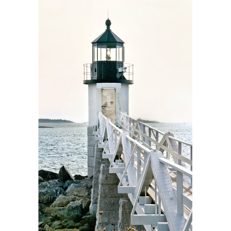 Lighthouse Views I by Rachel Perry - Photograph, 122cm H x 81cm W, Black Floater Framed