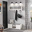 Lakeshore Wall 5 - Hook Wall Mounted Coat Rack-1202868185
