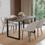Aheed Metal Base Dining Table-984035400