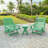 Aspen Recycled HDPE Folding Outdoor Lounge Chair-251920437