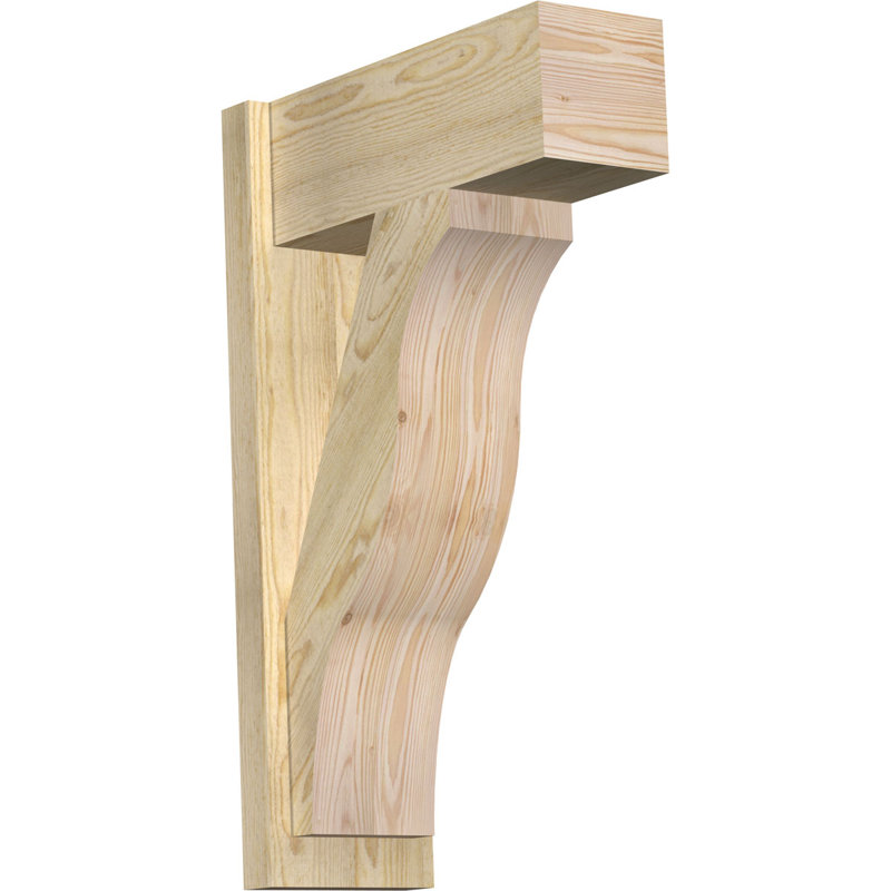 Jeu de blocs Funston, 8" W Douglas Fir (Rough Sawn), P 20 po x H 32 po