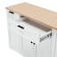Buffet de 53 po avec tiroir et tablettes réglables-1230020774