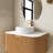 30" Wall-Mounted Floating Bathroom Vanity With Sink-841290959