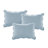 6 Piece Reversible Scalloped Edge Daybed Cover Set Blue Daybed-937863807
