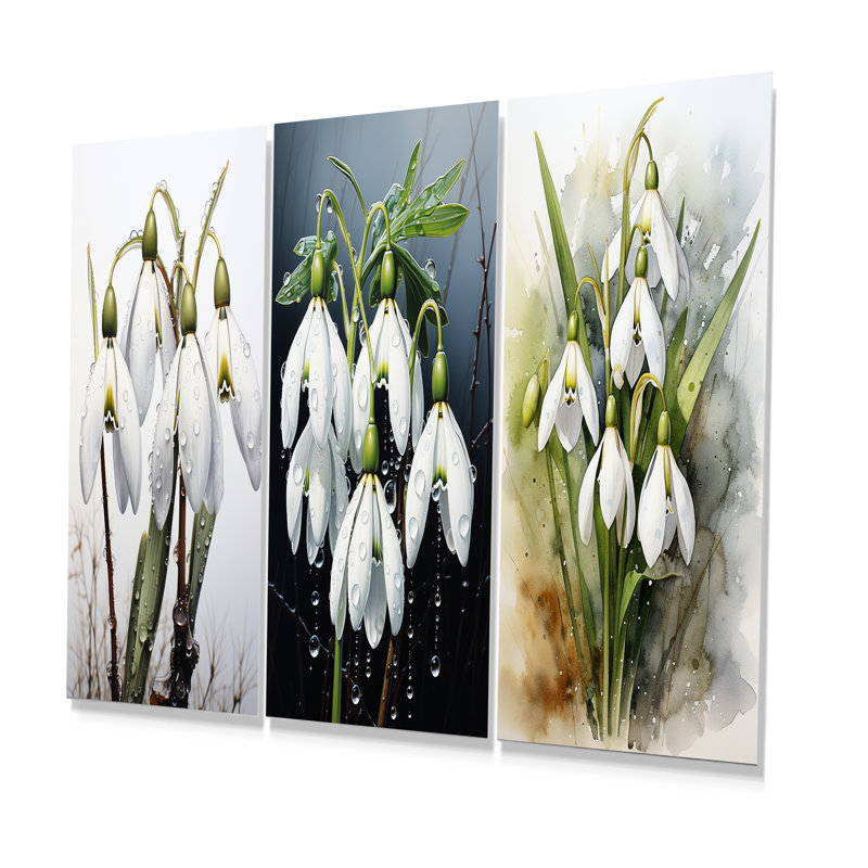 Ensemble de salon Kanisha - Snowdrops, H 28 po x l 36 po