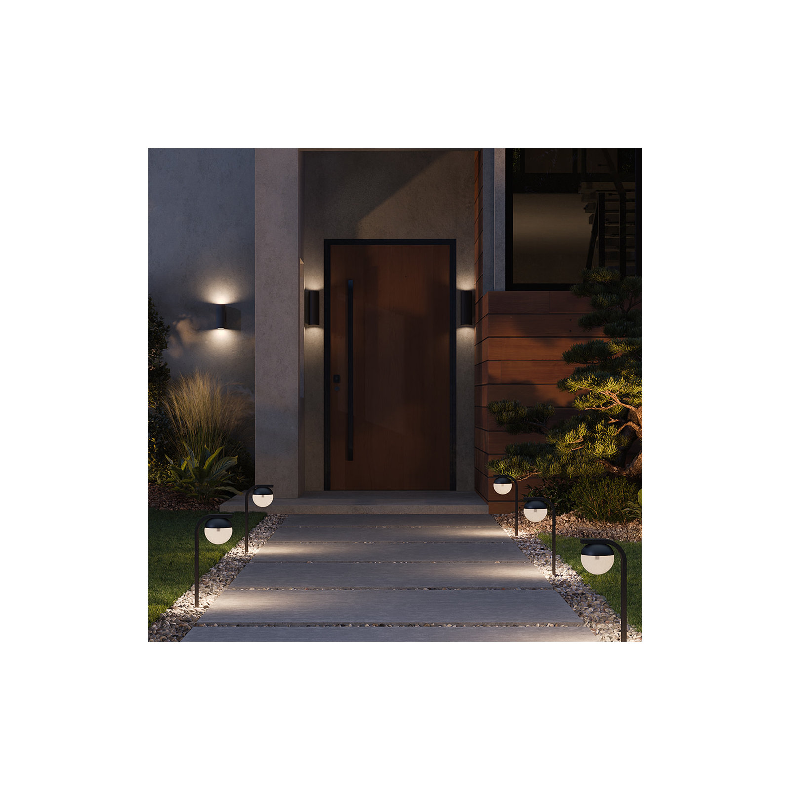 Silo 2 - Bulb 12" H Outdoor Armed Sconce, Architectural Bronze