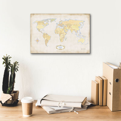 «World Trekker 1» par Marco Fabiano, art mural sur toile