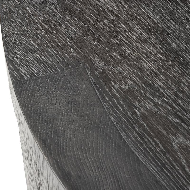 Sheffield Coffee Table, 13" H x 48" L x 48" W, Charcoal Oak Veneer