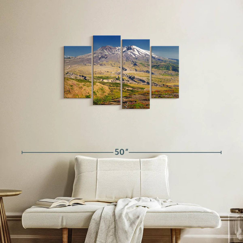 Alvord, paysage du mont St. Helens, H 22 po x l 36 po