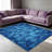 Ocean Blue Stained Glass Rug carpet-easy to clean, machine-washable, soft and comfortable; suitable for door mats, kitchens, living rooms, bedrooms, corridors, and laundry areas. Easy to clean, durable carpet for home decoration.-384674475