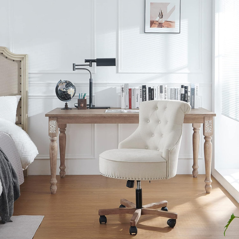 Fauteuil de direction Borga, Beige