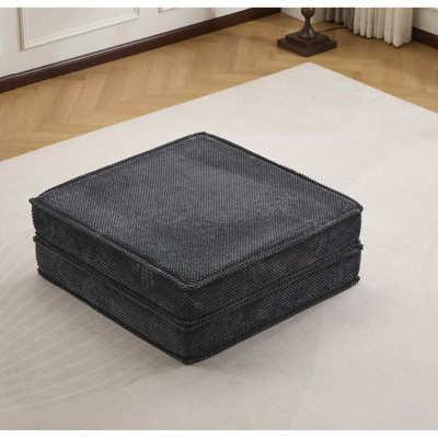 Canapé modulaire convertible Mahjong modulaire avec rembourrage haute densité et tissu polaire circulaire adapté aux animaux de compagnie, idéal pour les petits espaces et les utilisations multiples