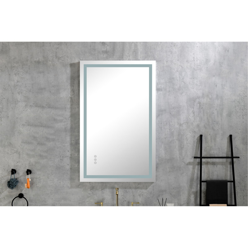 Miroir de salle de bain polyvalent à DEL avec fonctions avancées pour une expérience améliorée