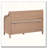 Rustic Solid Wood Entryway Storage Bench with Safety Hinge and Removable Cushion-1485984373