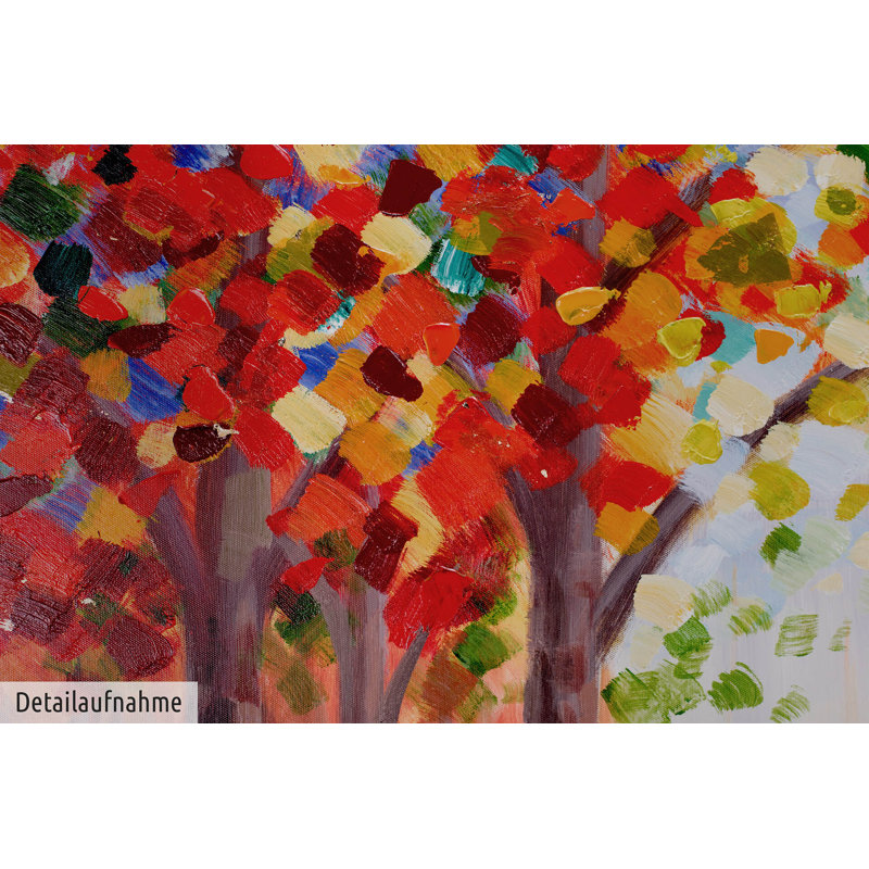 Creative Walk Hand Painted Acrylic Painting