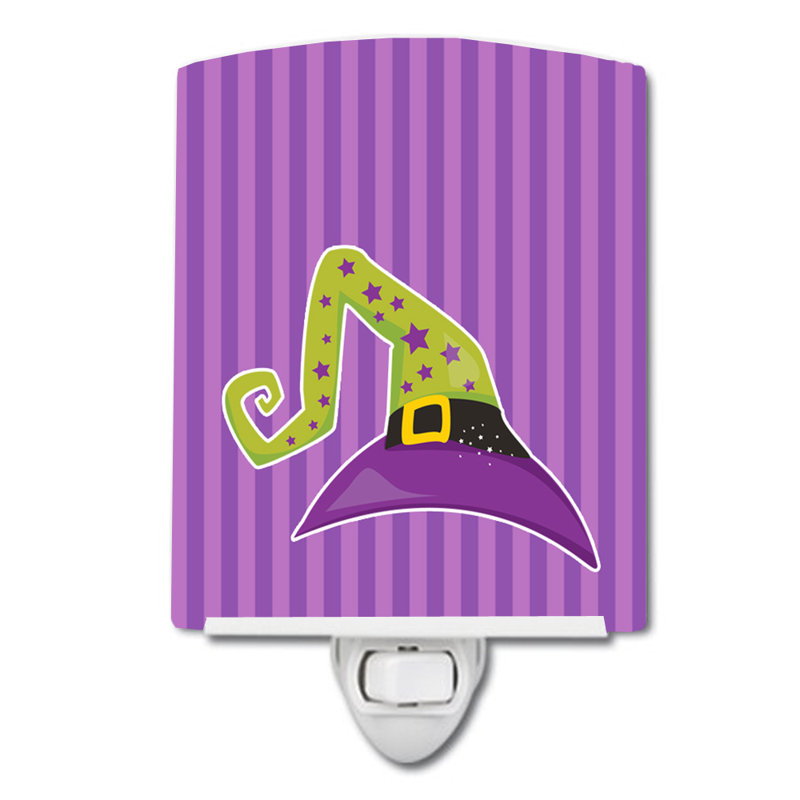Halloween Witch's Hat 1 Ceramic Night Light