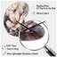 Pink Magnolia Symphony I - Boom Shape Unique Magnolias Wall Clock-105566650